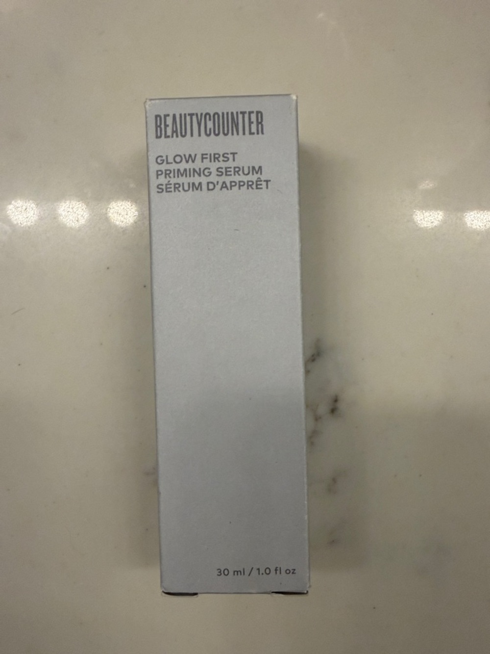 beautycounter Glow First Priming Serum - White Packaging